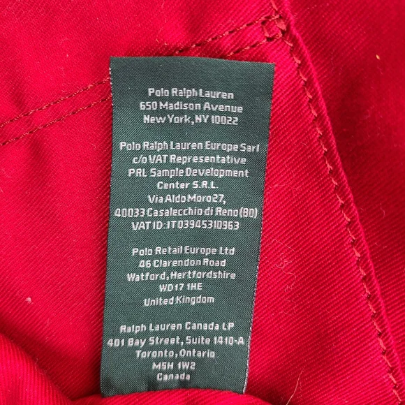 Lauren Ralph Lauren Black Nylon Shoulder Tote Bag Purse Brown Leather Trim - Picture 14 of 16